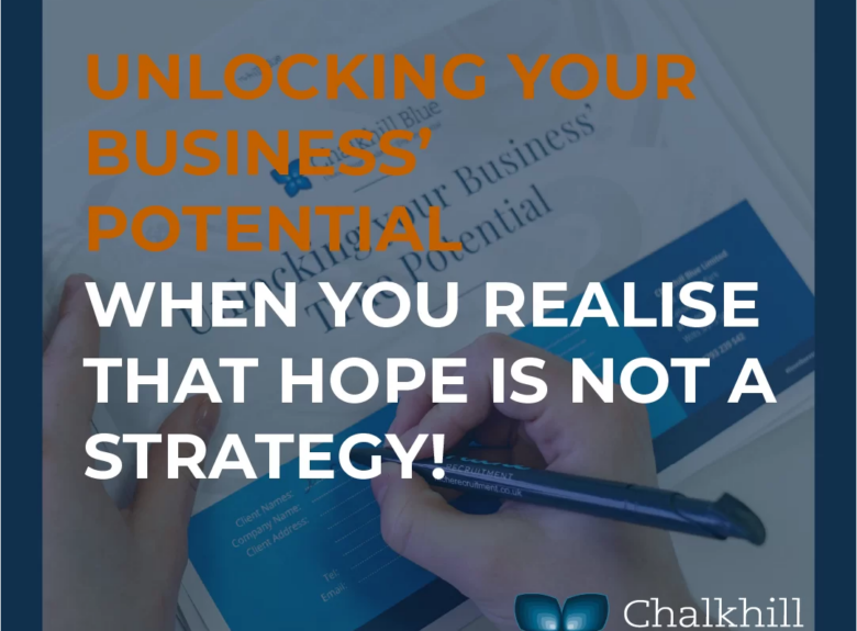 Hope is Not a Strategy!