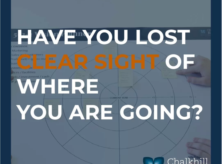 Have You Lost Clear Sight Of Where You Are Going?