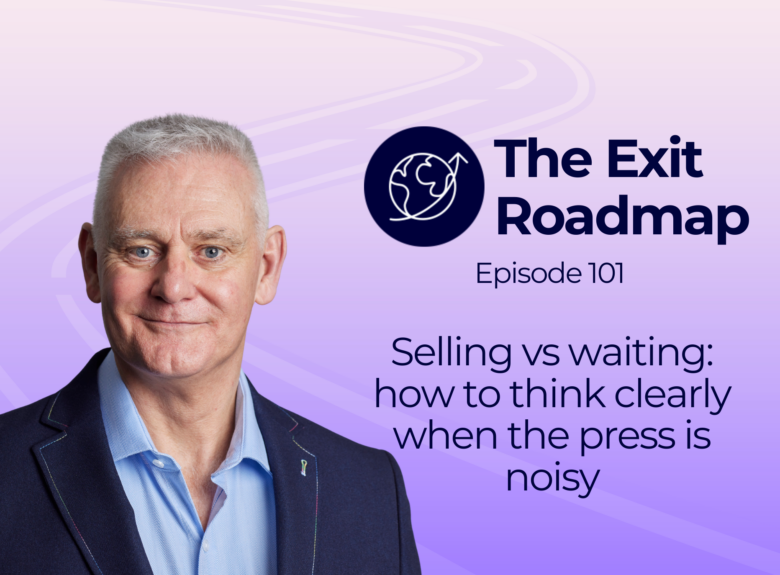 Selling vs waiting: how to think clearly when the press is noisy